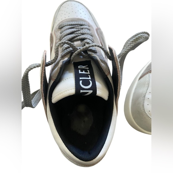 Moncler Gray and White Casual Sneakers size 39 - Picture 16 of 16